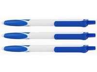 Pero guľôčkové Line modré