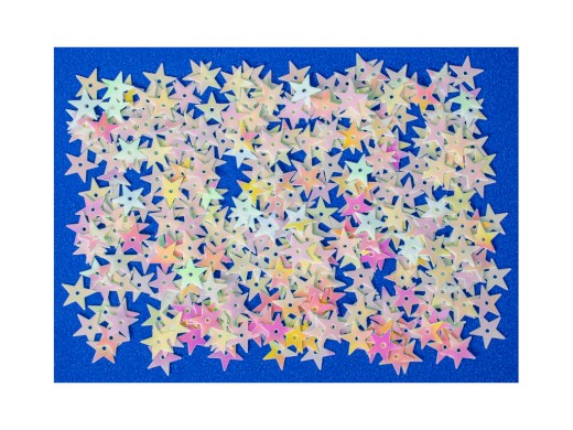 Flitry hvězdy DPCE-038 bílé DP