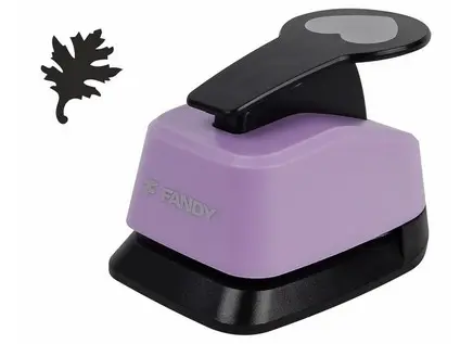 Děrovačka dekorační 38mm list 052