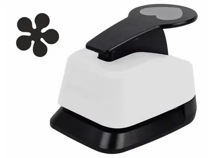 Děrovačka dekorační 50mm kytka 245