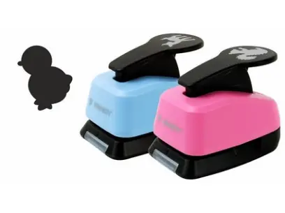 Děrovačka dekorační 25mm kuře 094