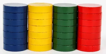 Magnety 20 mm 28 ks barevné