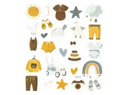 Samolepky papírové DPNK-152 kluk DP