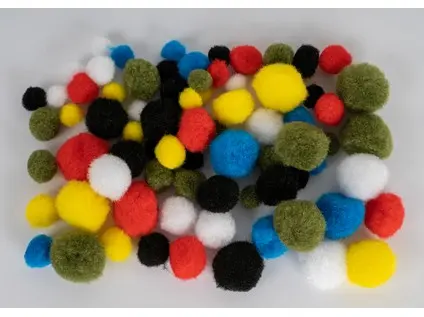 Bambulky akrylové mix Basic