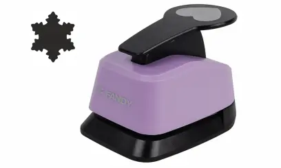 Děrovačka dekorační 37mm vločka 146