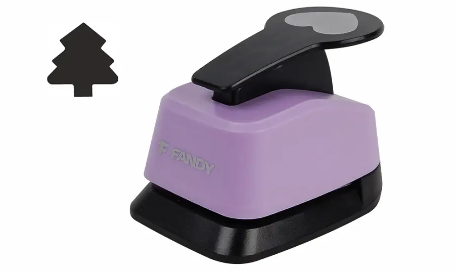 Děrovačka dekorační 37mm stromeček 021