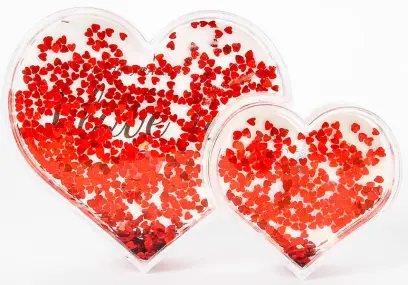 Fotorámeček sněžítko Hearts