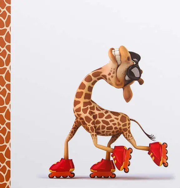 Fotoalbum HDFA-519 Giraffe 3