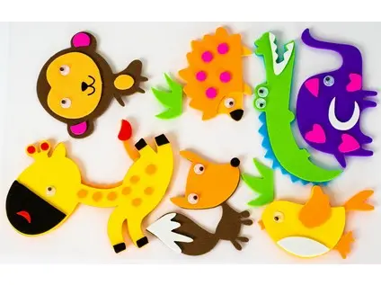 Samolepka pěnová 3D 05 zoo
