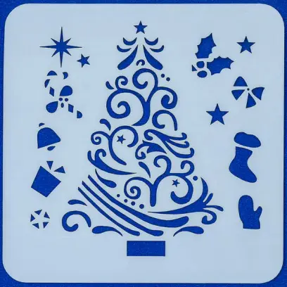 Šablona Silhouette 50 Tree