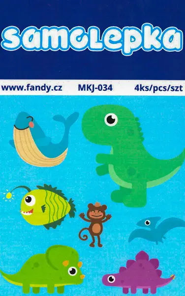 Samolepky papírové Mini MKJ-034