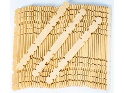 Dřívka dekorační Natural s výřezy