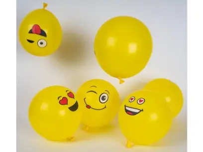 Balonky Joy 03 emotikony 12 ks