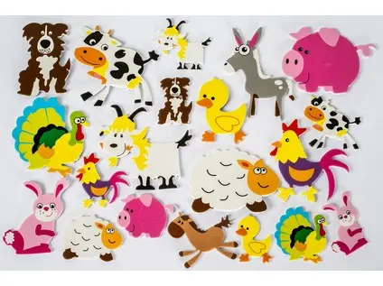 Samolepky pěnové 25 farma