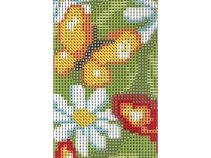 Mozaika diamantová B 23 motýl