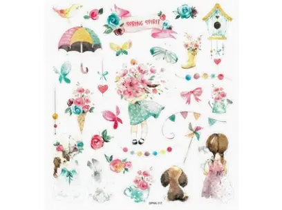 Samolepky papírové DPNK-117 Marisella DP