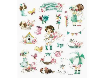 Samolepky papírové DPNK-118 Marisella 2 DP