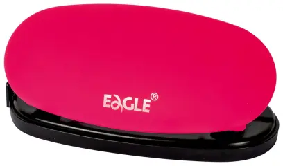 Děrovačka na 10 listů HA! růžová