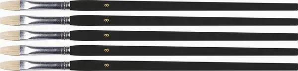 Štětec plochý č. 08 F 12ks