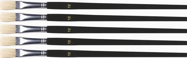 Štětec plochý č. 12 F 12ks