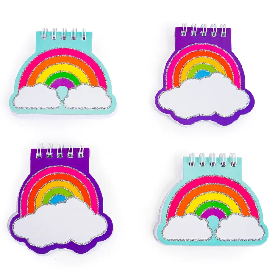 Blok spirálový Wire 17 duha mix