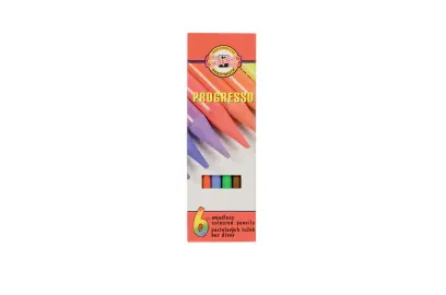 Pastelky Progresso 6barev