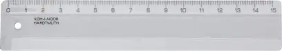 Pravítko 15 cm KTR