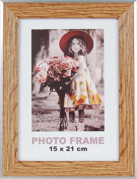 Fotorámeček Portree 10x15 3 hnědý