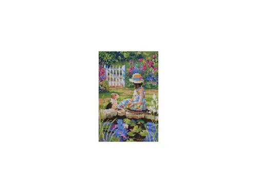 Mozaika diamantová A 11 jezírko