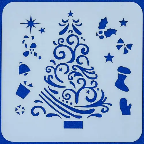 Šablona Silhouette 50 Tree