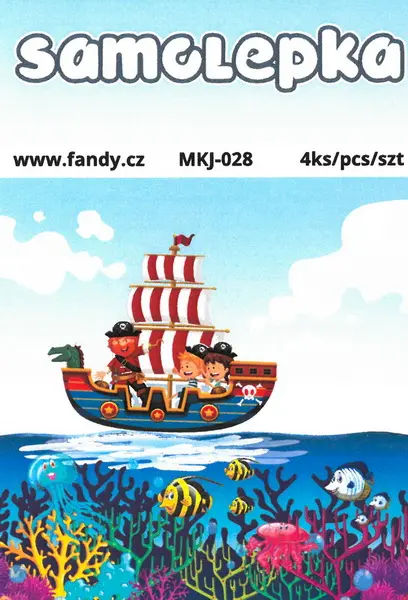 Samolepky papírové Mini MKJ-028