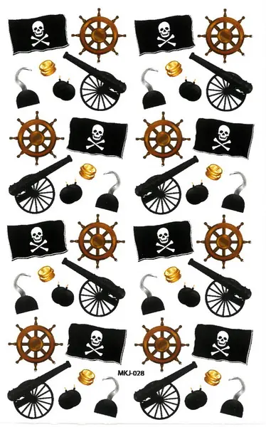 Samolepky papírové Mini MKJ-028