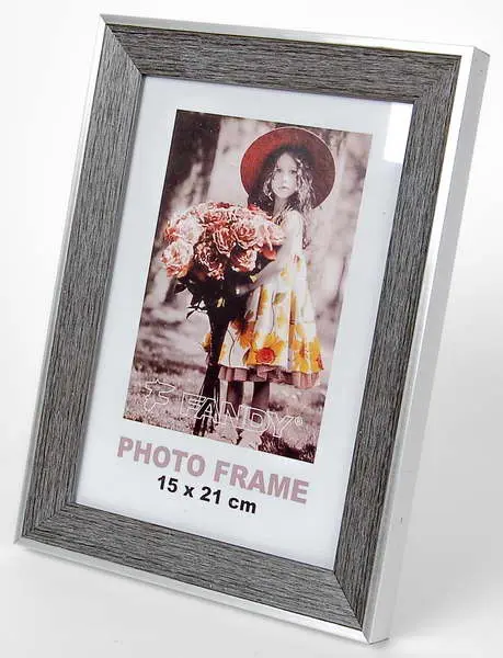Fotorámeček Portree 10x15 2 šedý
