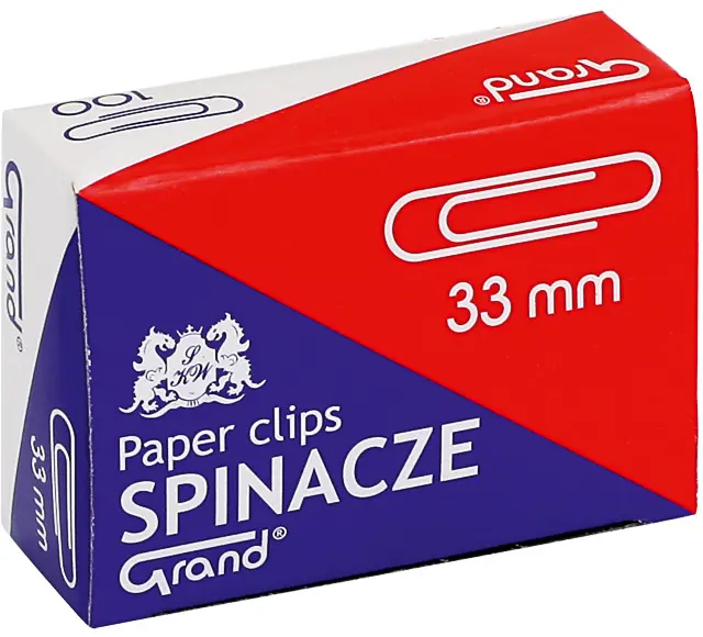 Spony dopisní R-33 mm 100 ks