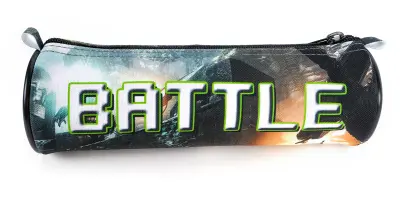 Penál rolka Army 2 zelený