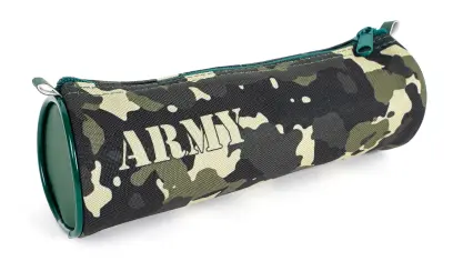 Penál rolka Army moro 1 zelený