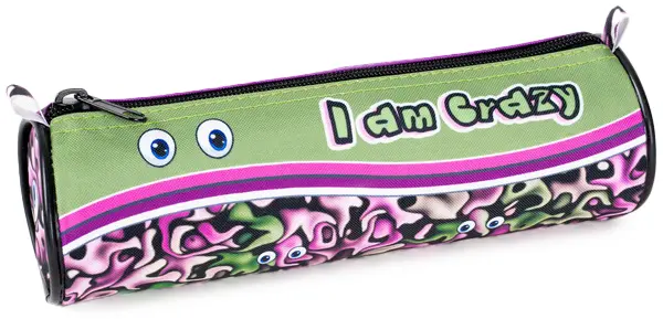 Penál rolka Crazy 1 zelený