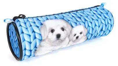 Penál rolka Love 1 modrý