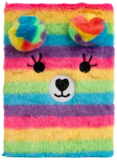 Zápisník A5 Fluff 04 méďa proužky