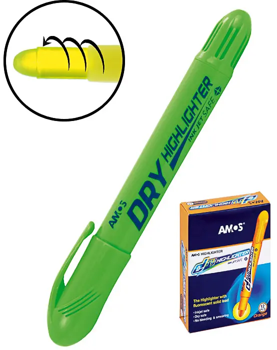 Zvýrazňovač gelový Neon zelený