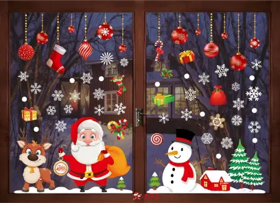 Samolepka na okna 35x50 cm 2 ks 11