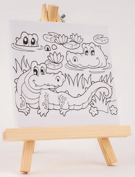 Plátno malířské s předlohou Artist 02