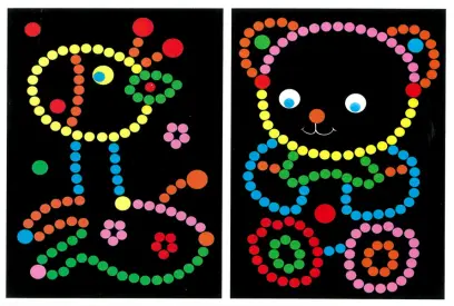 Mozaika papírová Dot 6 ks 01