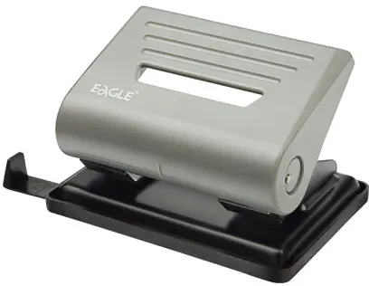 Děrovačka na 25 listů Eagle šedá
