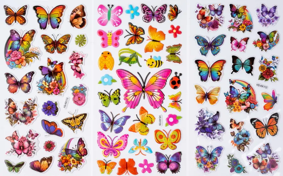 Samolepky plastické Adore 6 ks 05