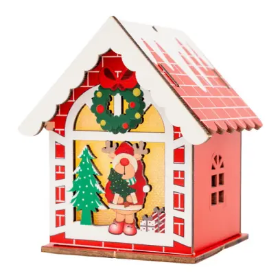 Ozdoba dřevěná Color Christmas 03