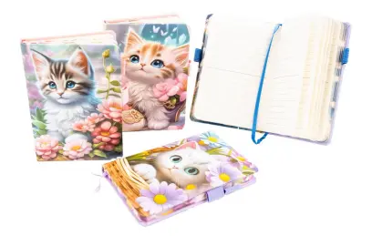 Zápisník C6 Cat mix