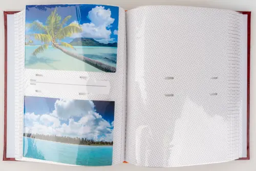 Fotoalbum B-46300/2S Vinyl 1 vínové