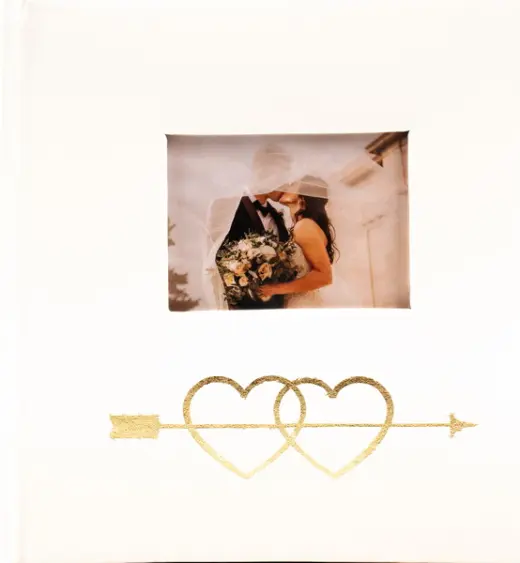 Fotoalbum B-4650SW 2Hearts 2 zlaté