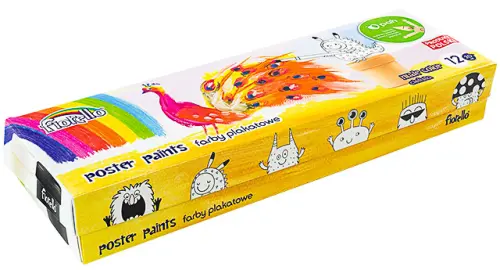 Barvy plakátové 12 barev